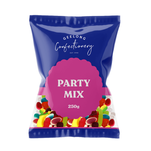 Party Mix 250g | Geelong Confectionery