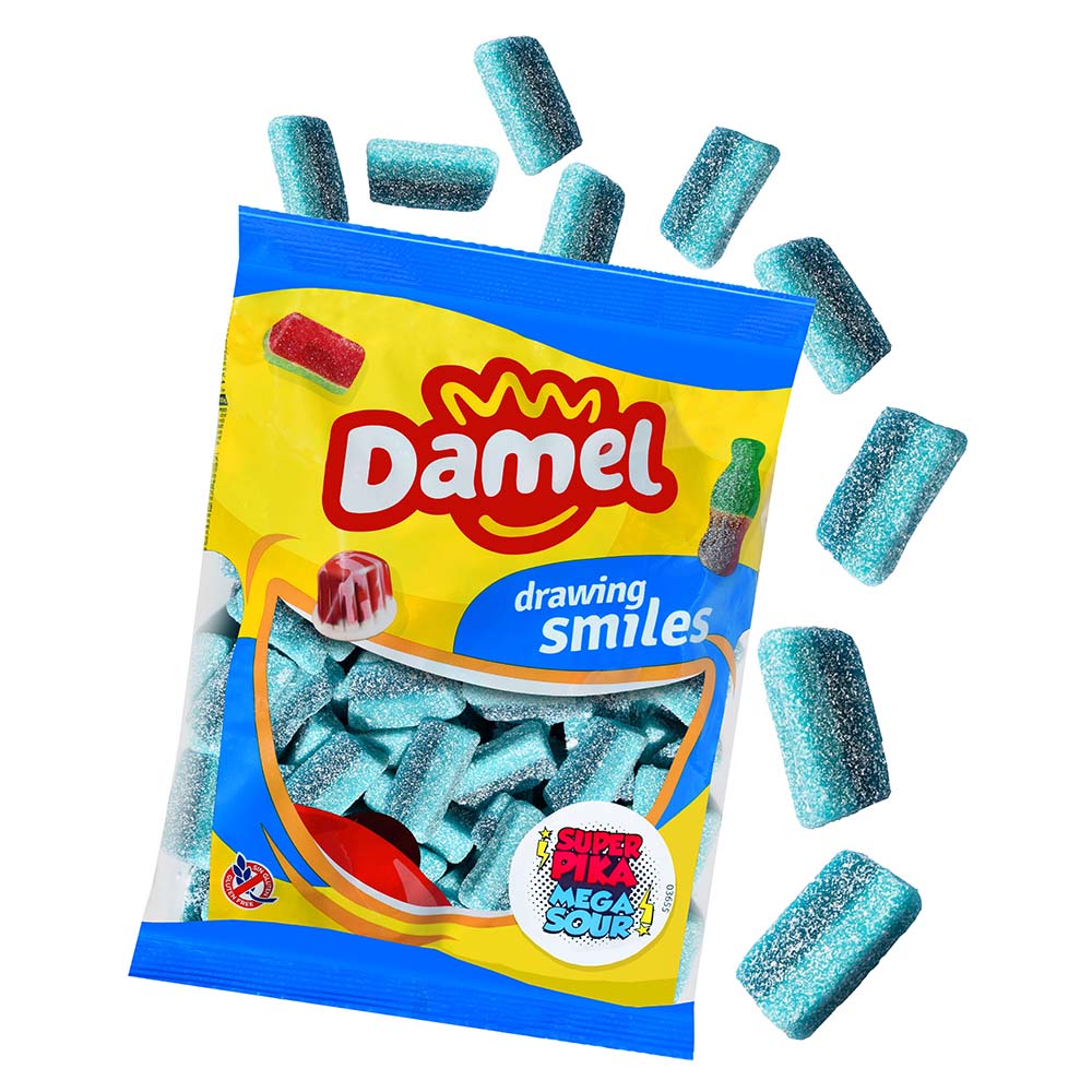Damel Mega Sour Blue Slices
