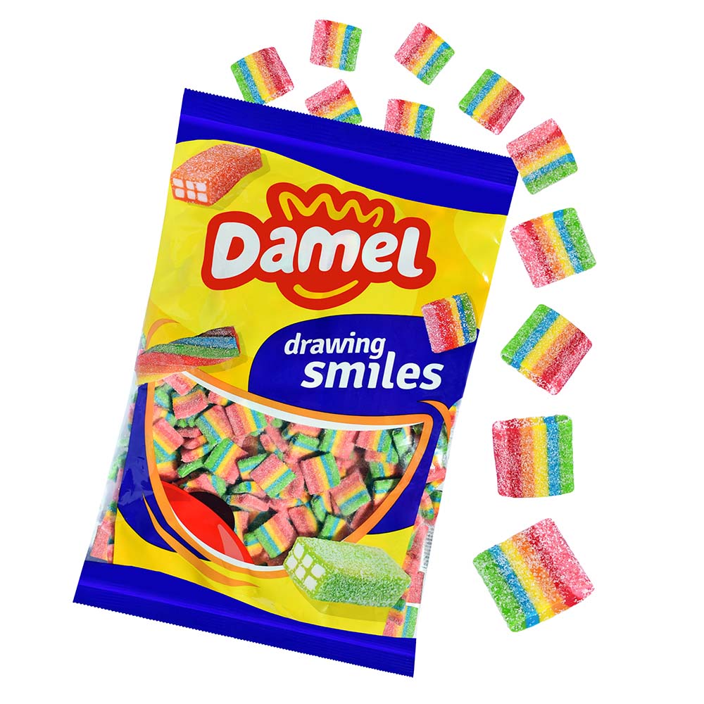 Damel Multicolour Sour Belt Bites