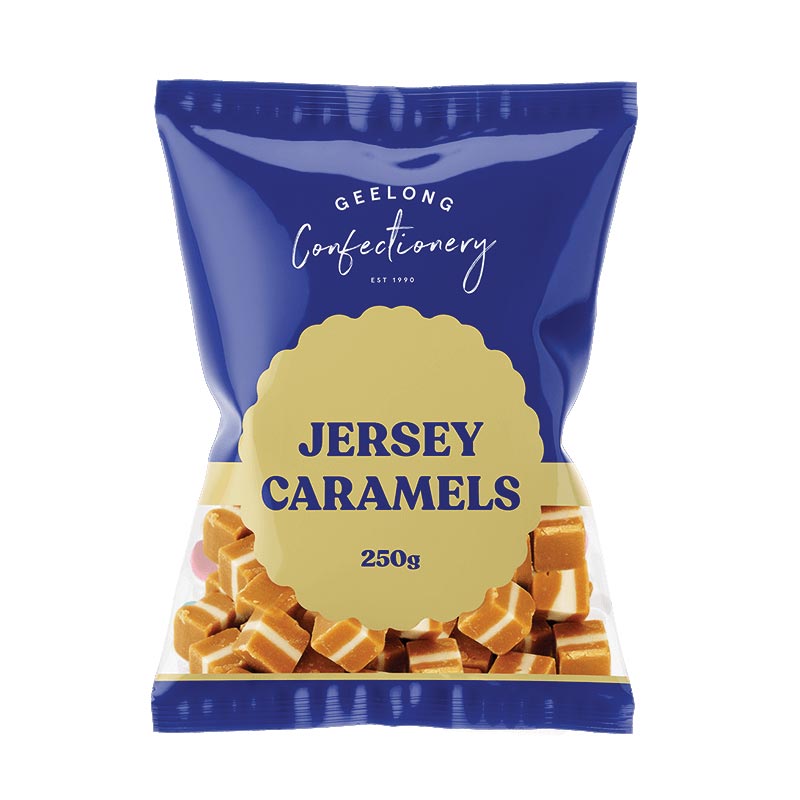 Jersey Caramels 200g x 12