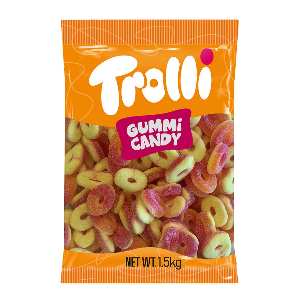 Trolli – Peach Rings 1.5kg