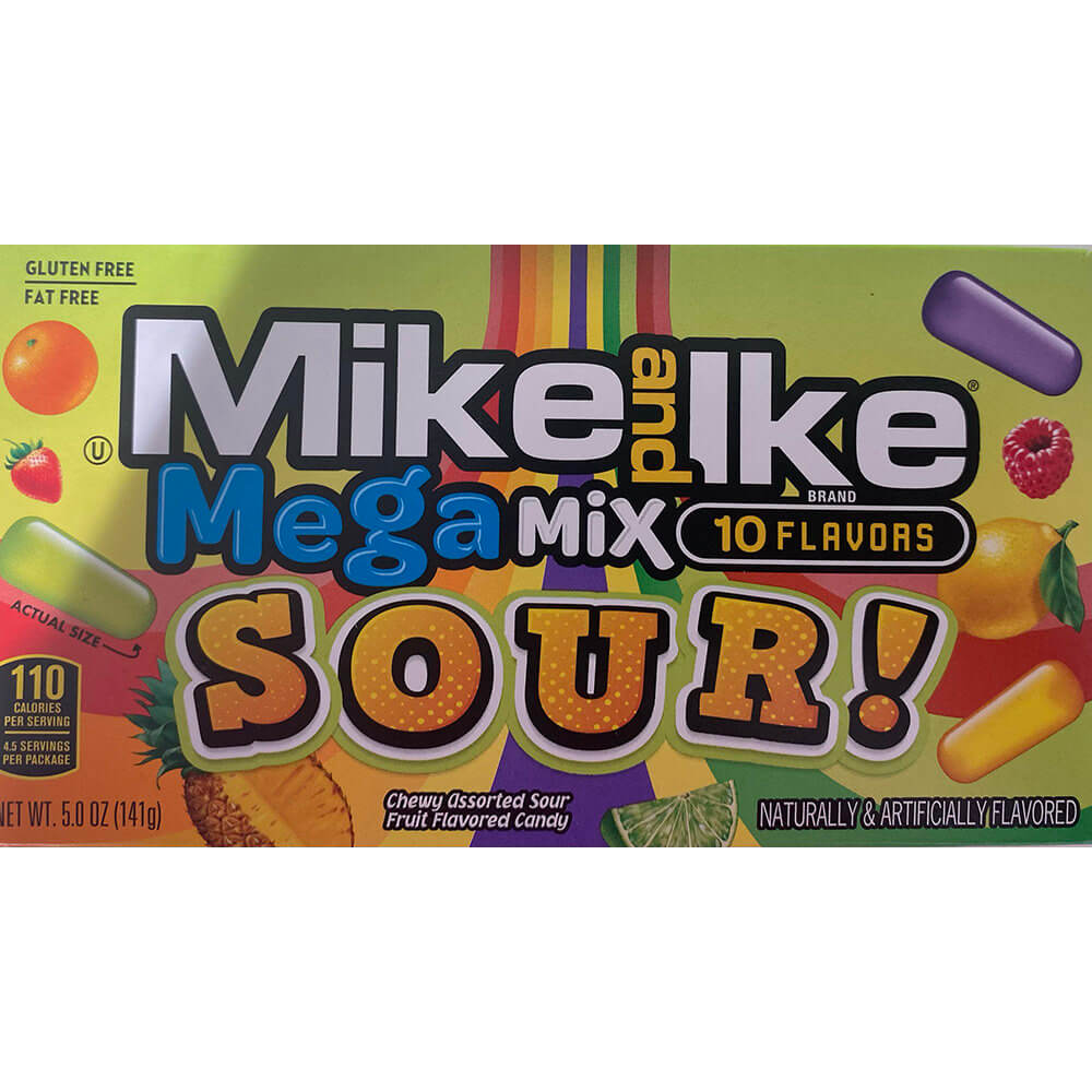 Theatre Box – Mike & Ike Mega Sour Mix x 12
