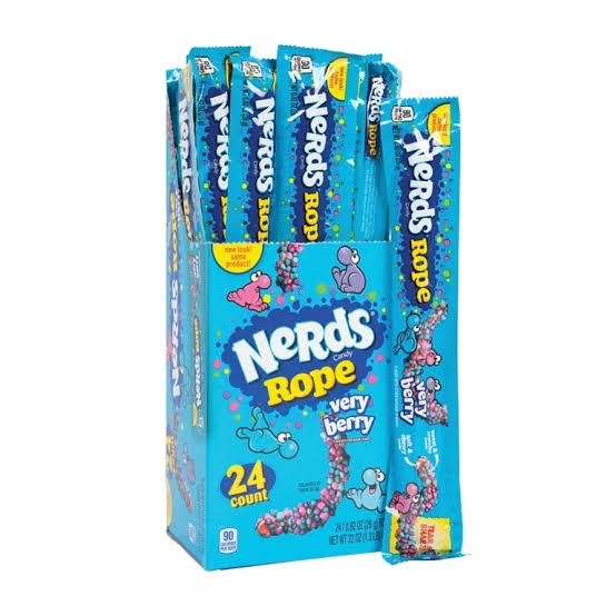 Nerds Rope Very Berry  x 24