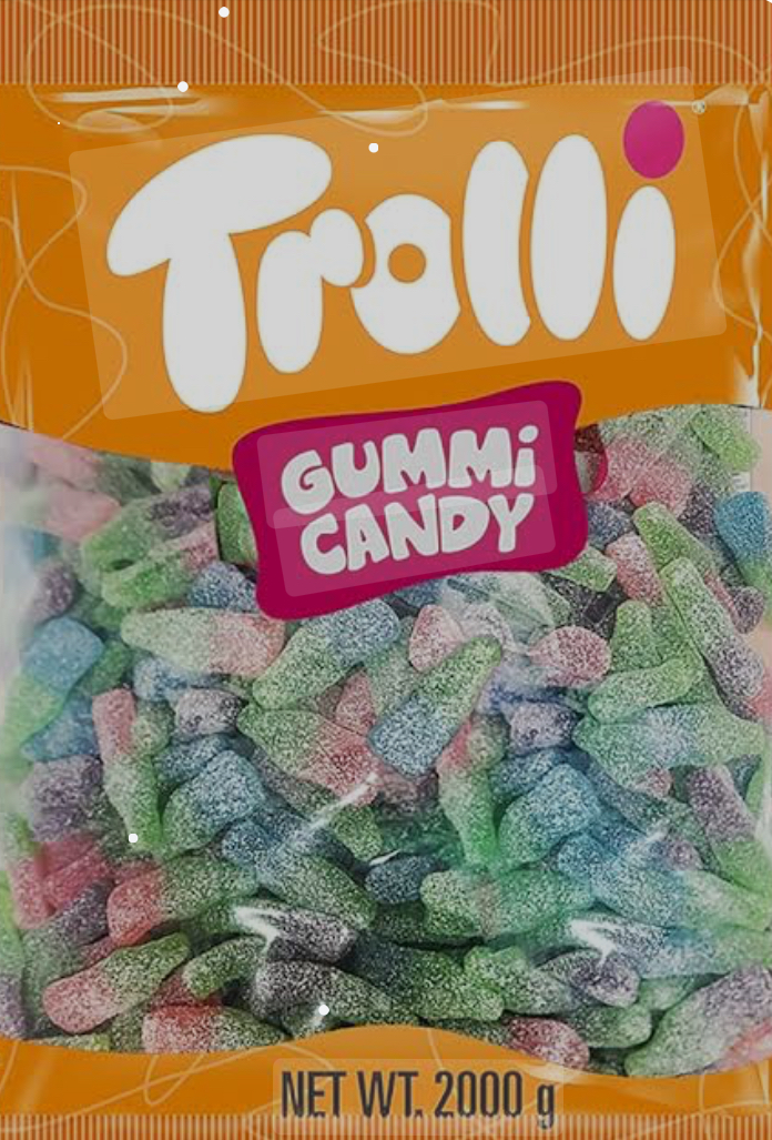 Trolli – Sour Soda Bottles 2kg