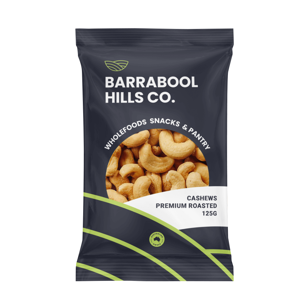 Premium Roasted Cashews 125g x 12