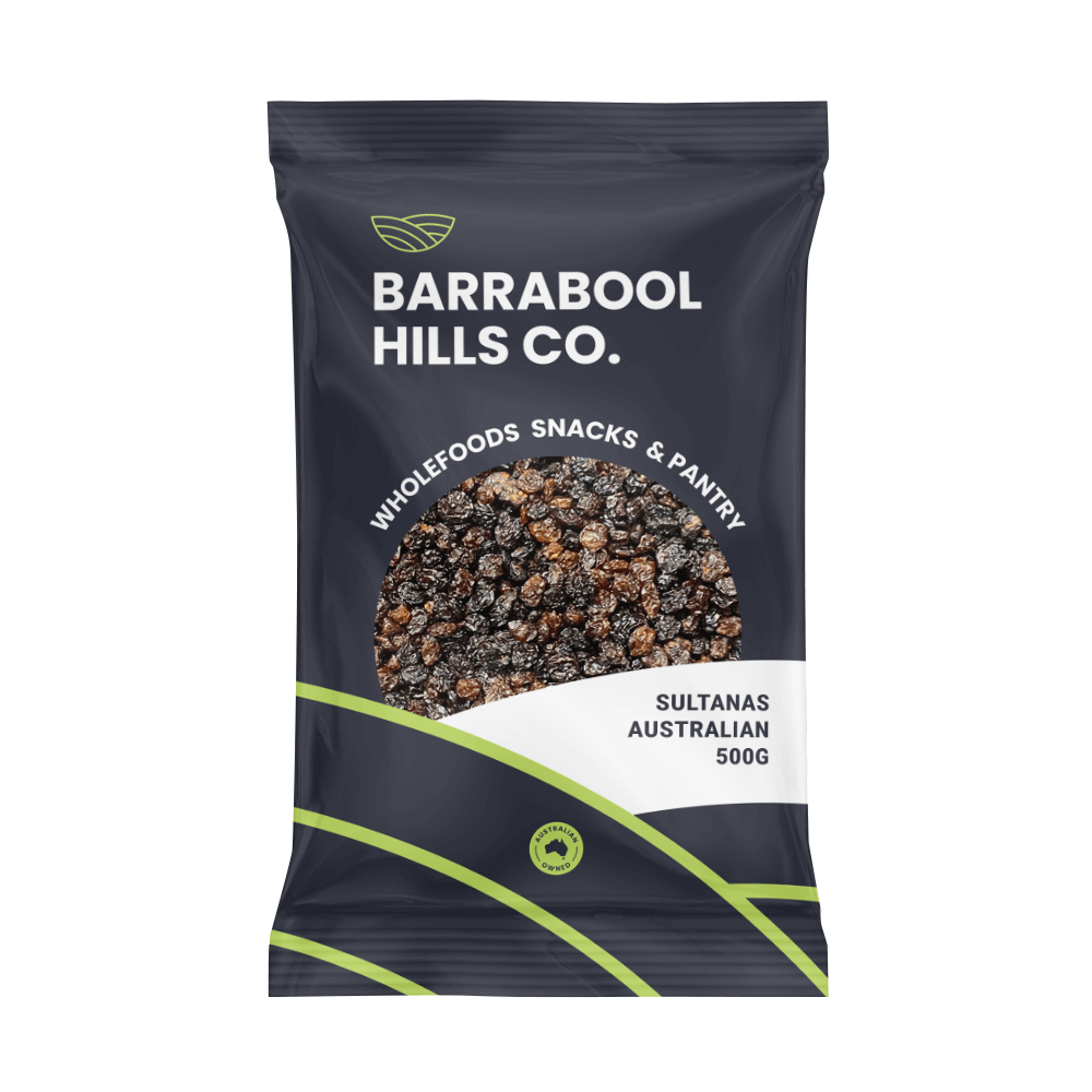 Australian Sultanas 500g x 12