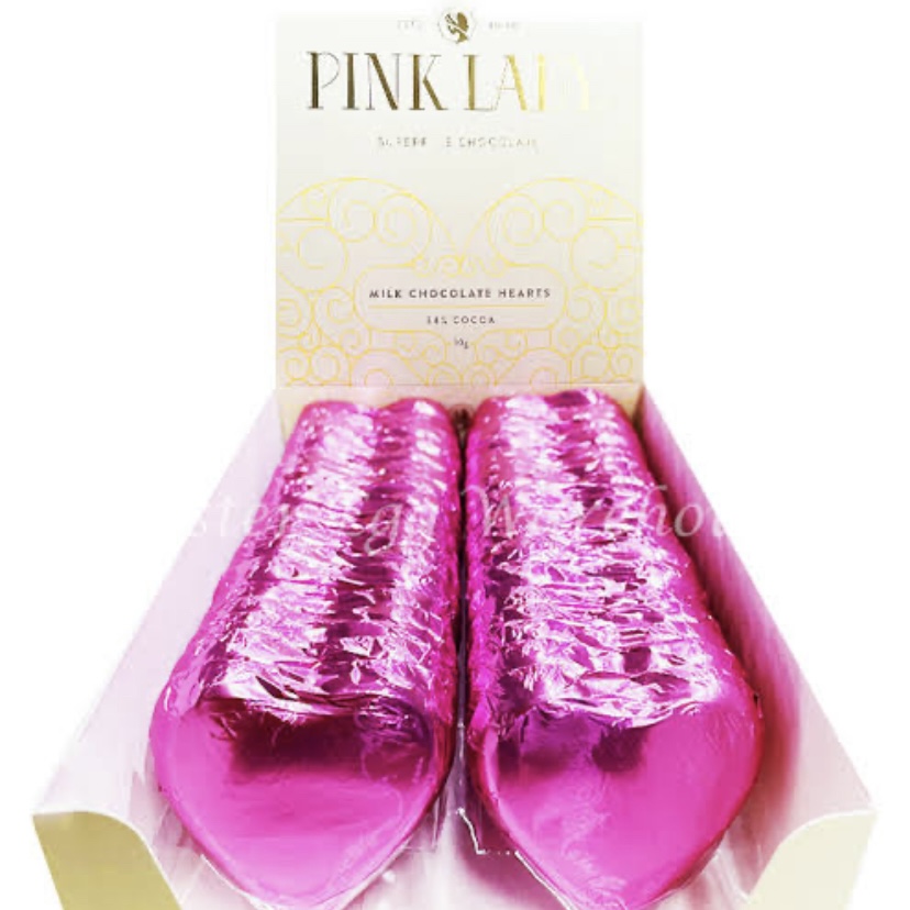 Milk Chooclate Hearts Pink – Pink Lady 30g x 40pcs