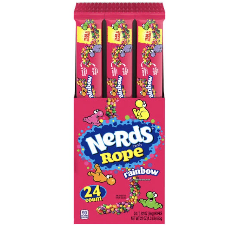 Nerds Rope Rainbow x 24
