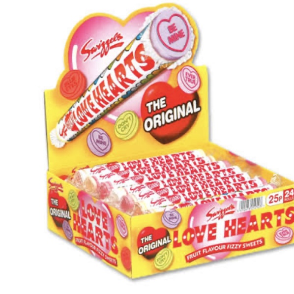 Swizzel’s Giant Love Hearts 39g x 24