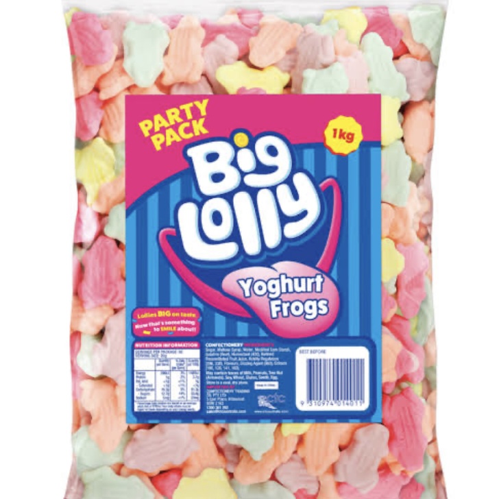 Yoghurt Frogs 1kg