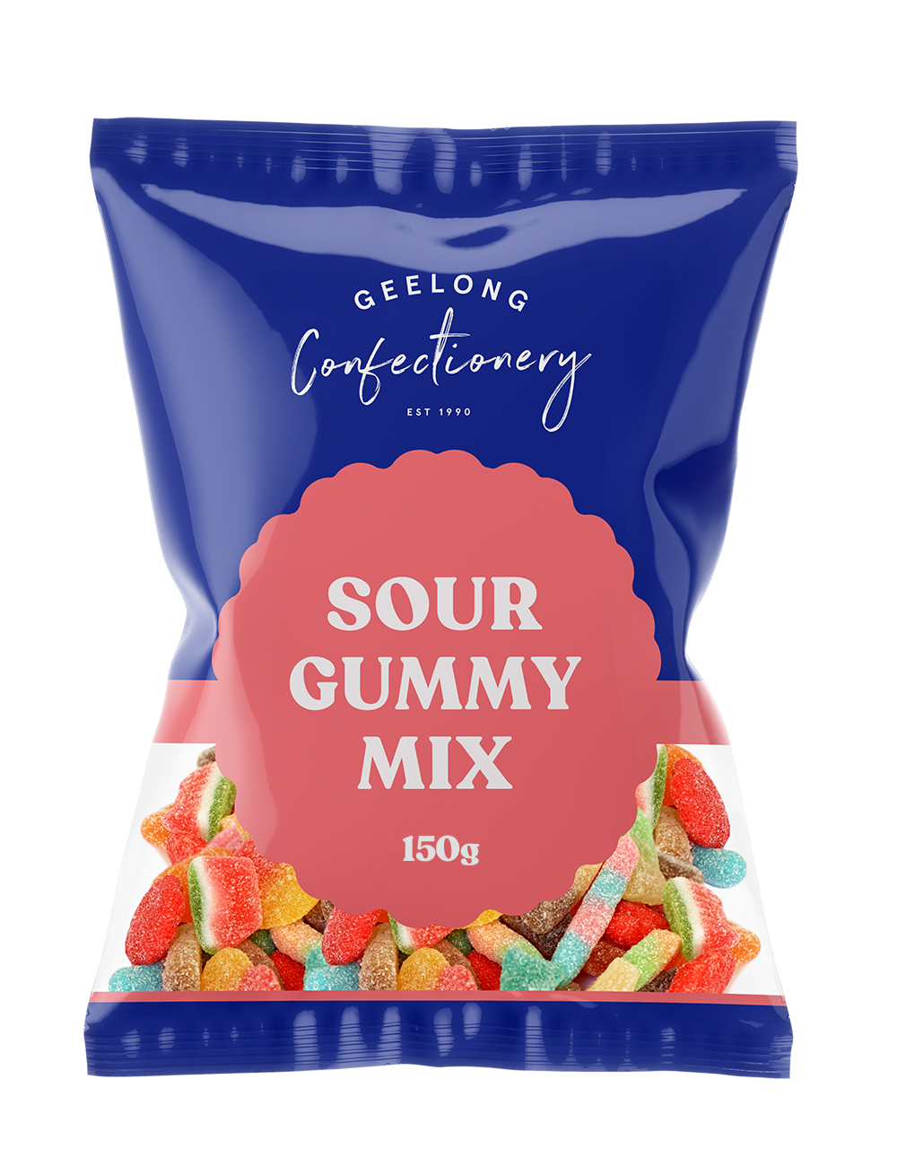 Sour Gummy Mix 150g x 12