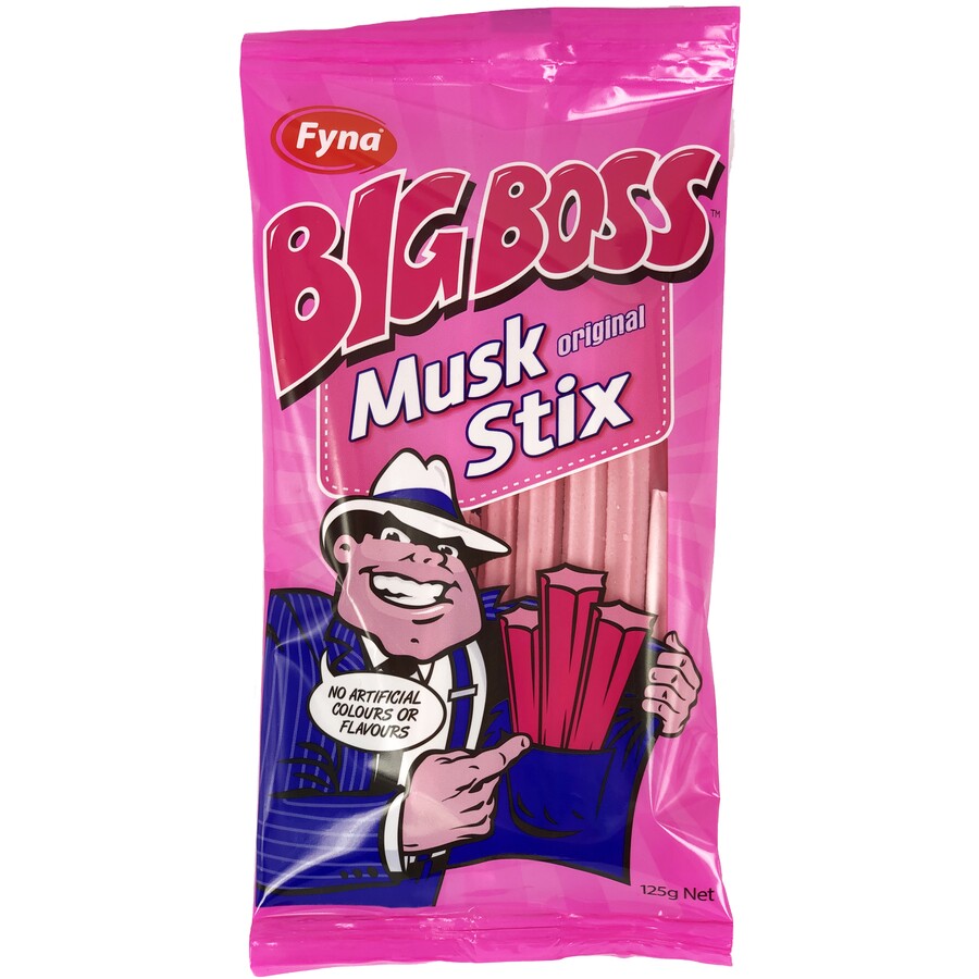 2 Big Boss Musk Stix 125g x 12