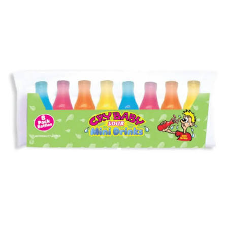 9 Cry Baby Wax Bottles 8pk
